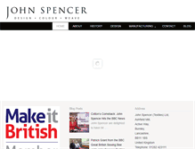 Tablet Screenshot of johnspencer.com